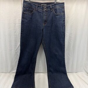 Jordan Dark Blue Women's Flare Jeans